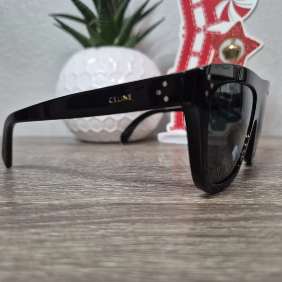 CELINE Sunglasses, Authentic, Stylish Black Sunglasses - Picture 5 of 10